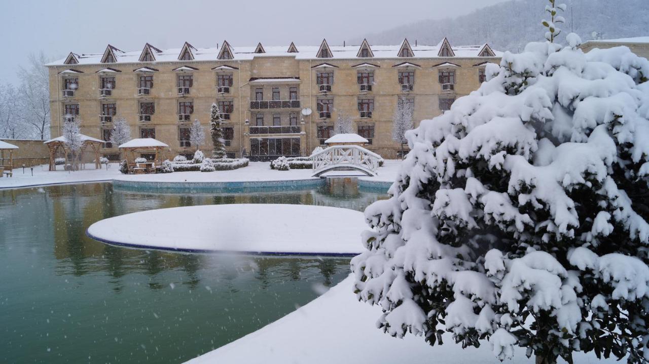 Gabala Yeddi Gozel Hotel Exterior foto