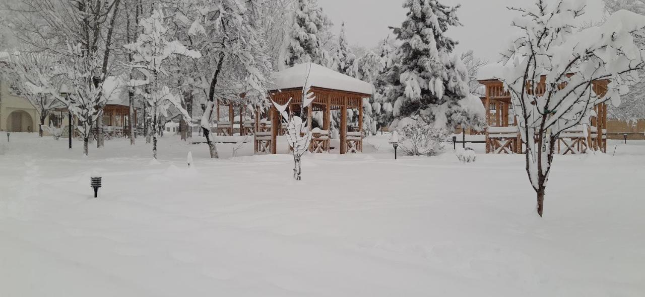 Gabala Yeddi Gozel Hotel Exterior foto